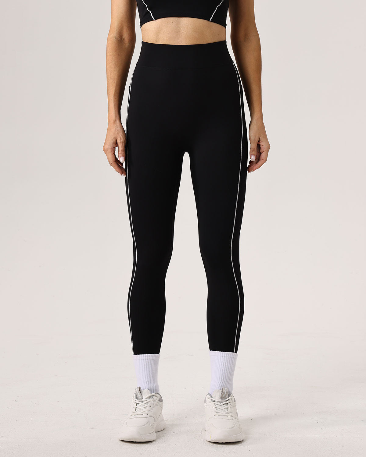 Black High Waisted Yoga Leggings