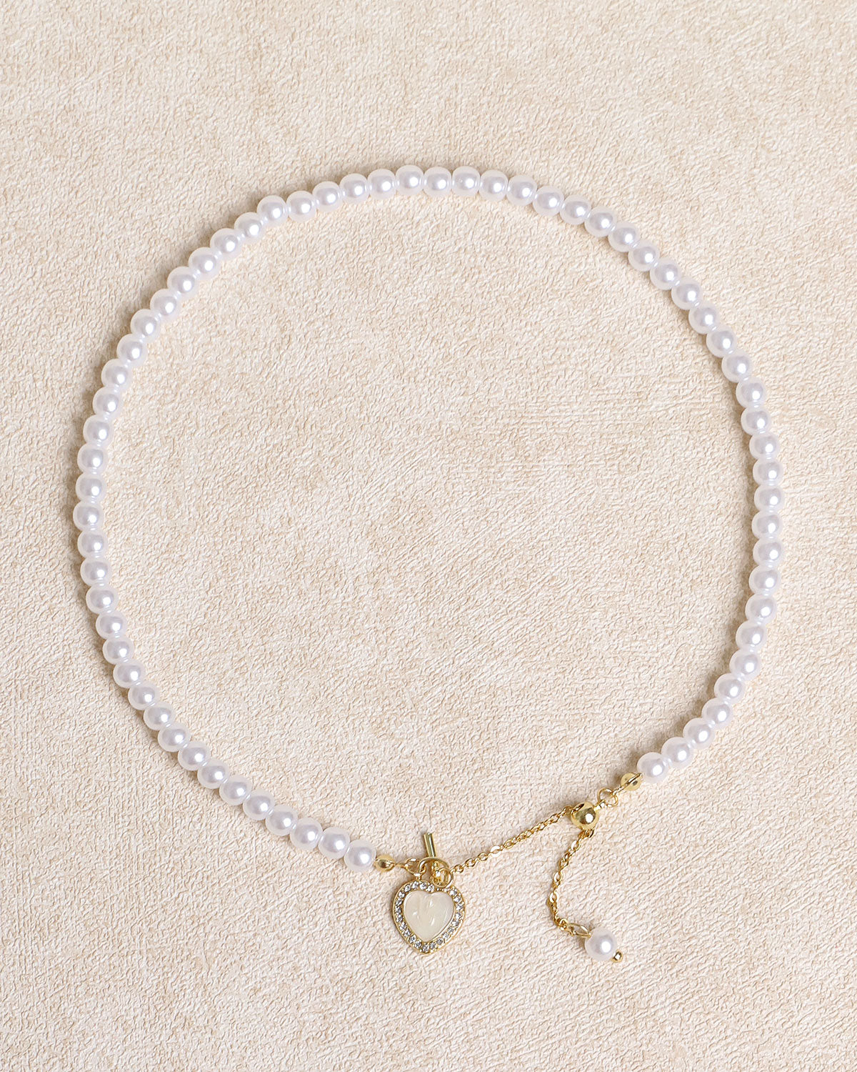 Alloy Pearl Necklace