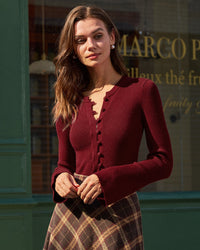 Women Knitted Nylon Viscose blended Sweaters Tops - RIHOAS