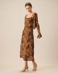 Women Knitted Polyester Dresses Dresses - RIHOAS