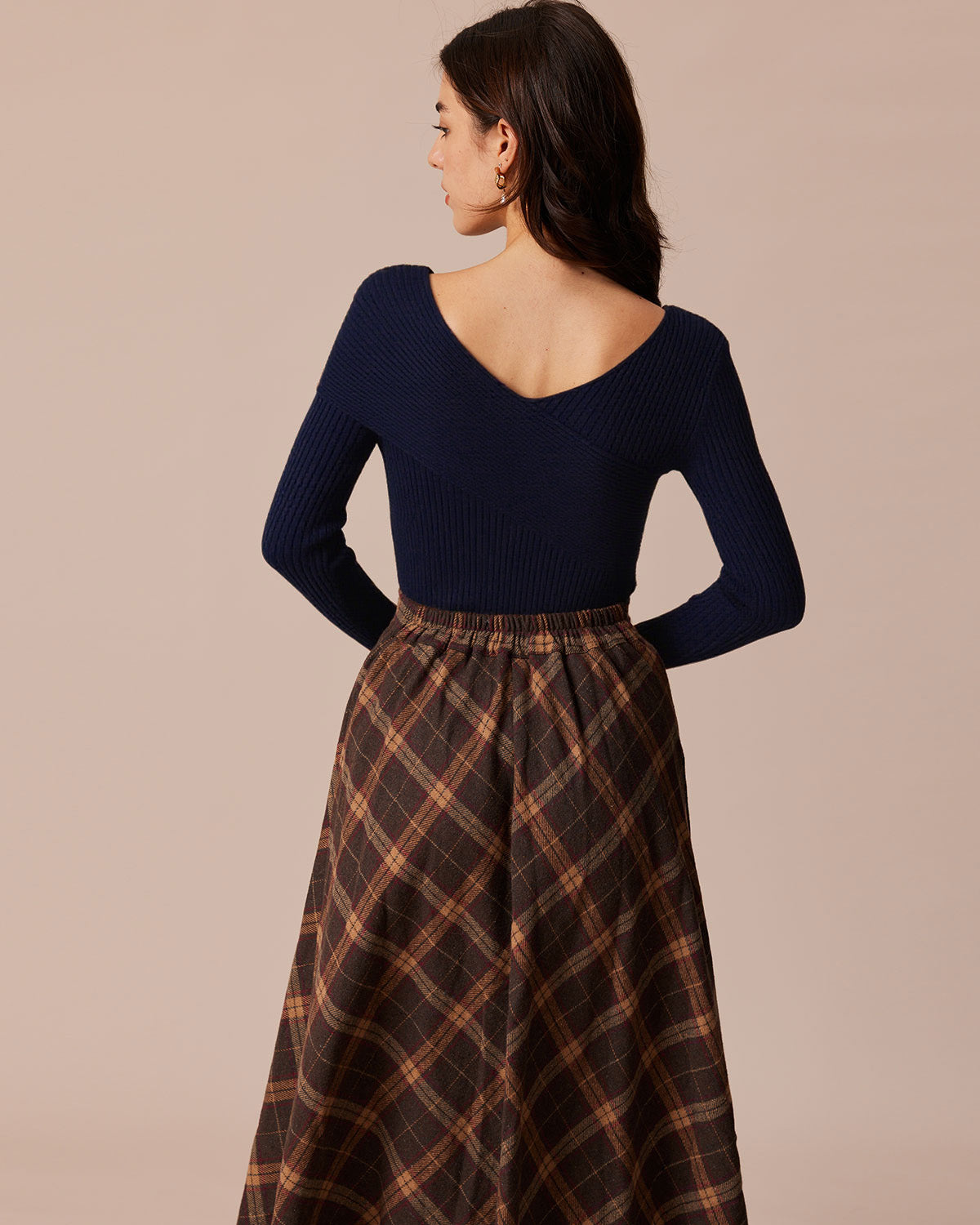 Women Knitted TENCEl Lyocell Sweaters Tops - RIHOAS