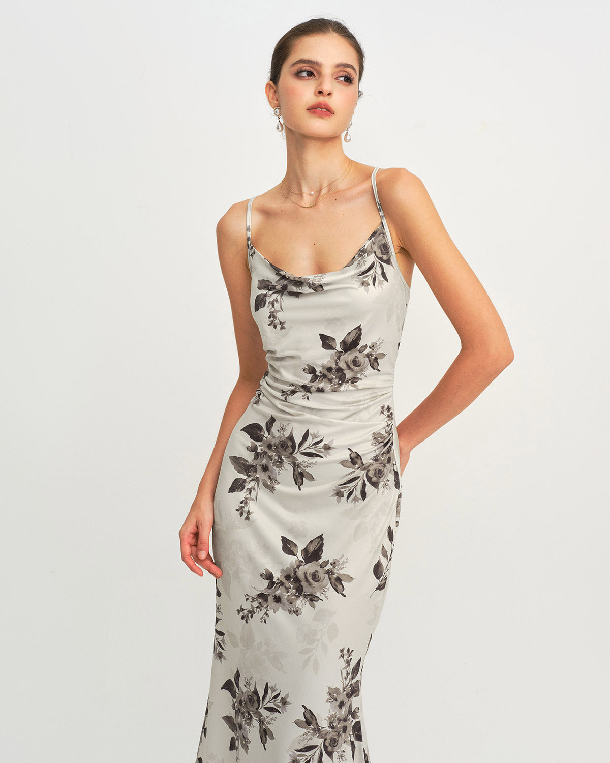 Women's Knit Polyester Maxi Dress Dresses - RIHOAS