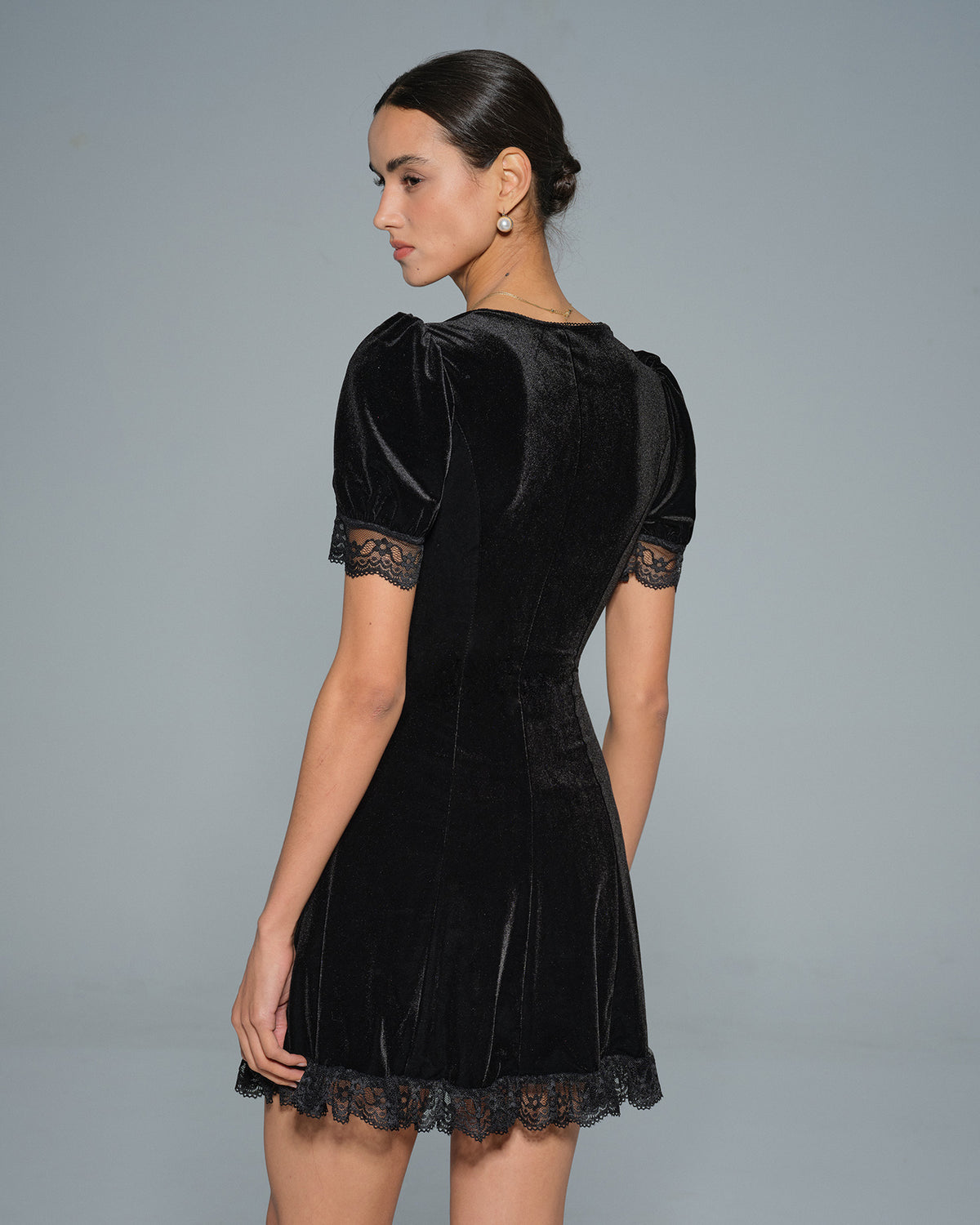 Women's Knit Polyester Mini Dress Dresses - RIHOAS