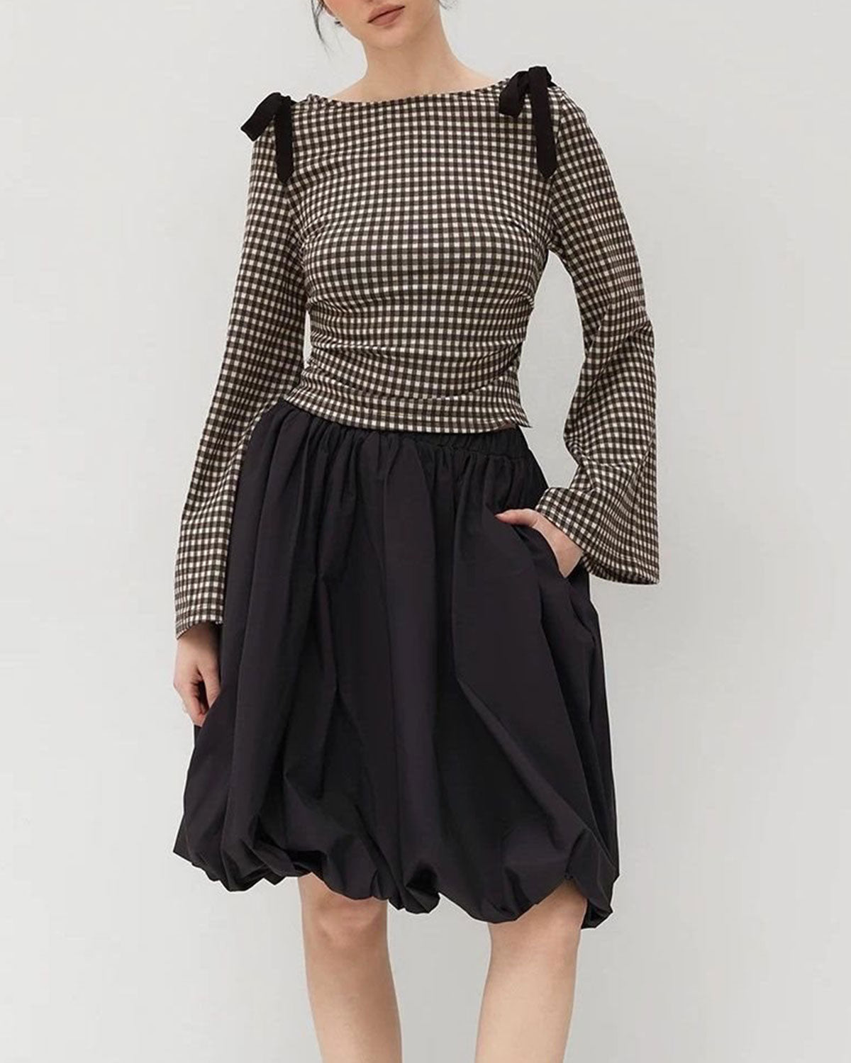 Women's Knit Polyester Top Tops - RIHOAS