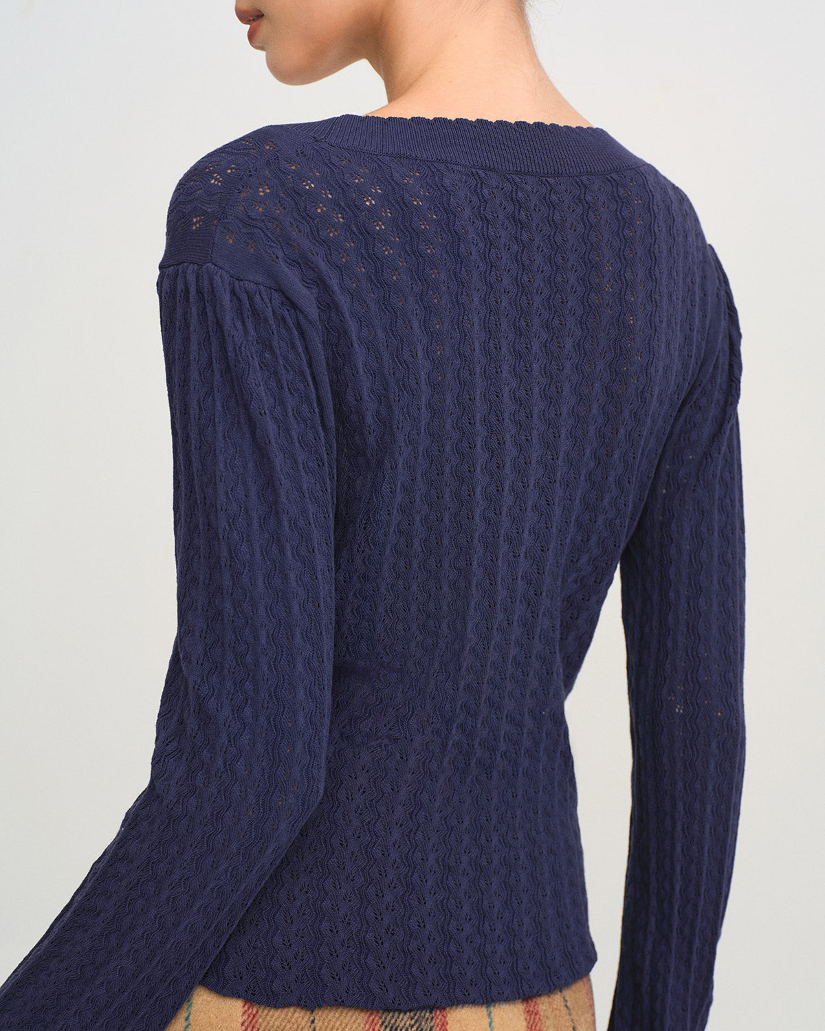 Women's Knitted Viscose Sweater Tops - RIHOAS