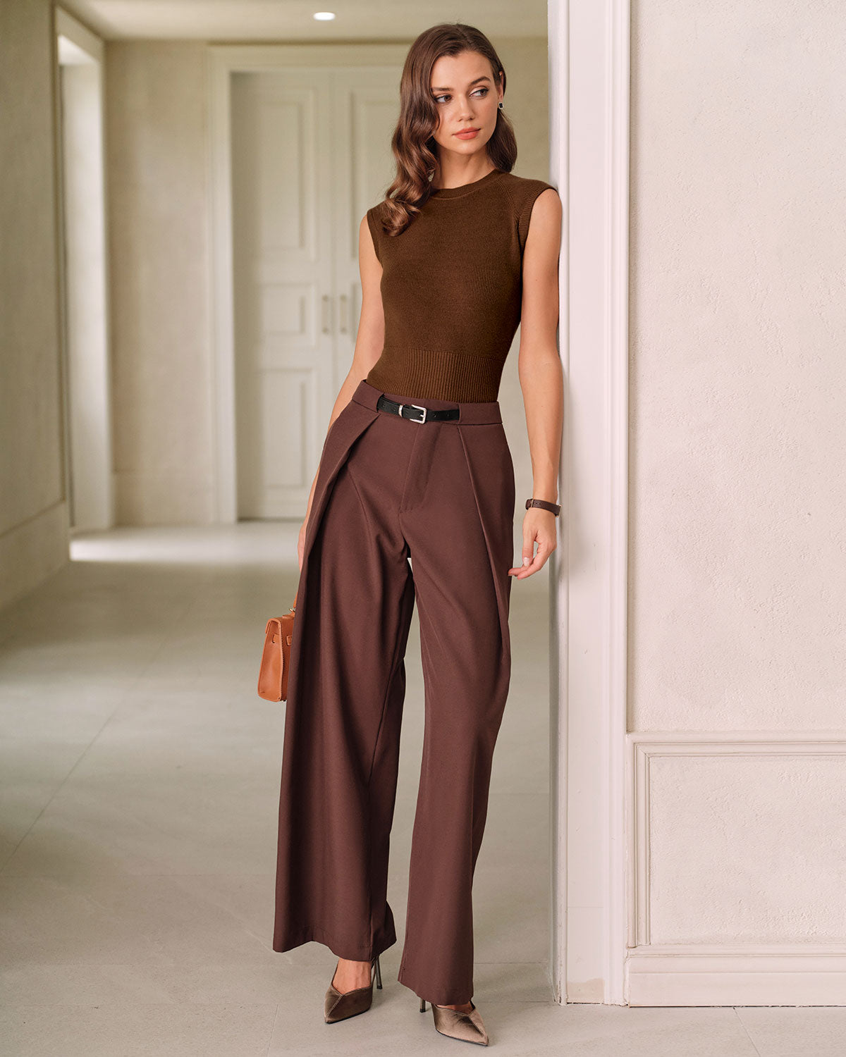 Women's Knitted Viscose Sweater Tops - RIHOAS