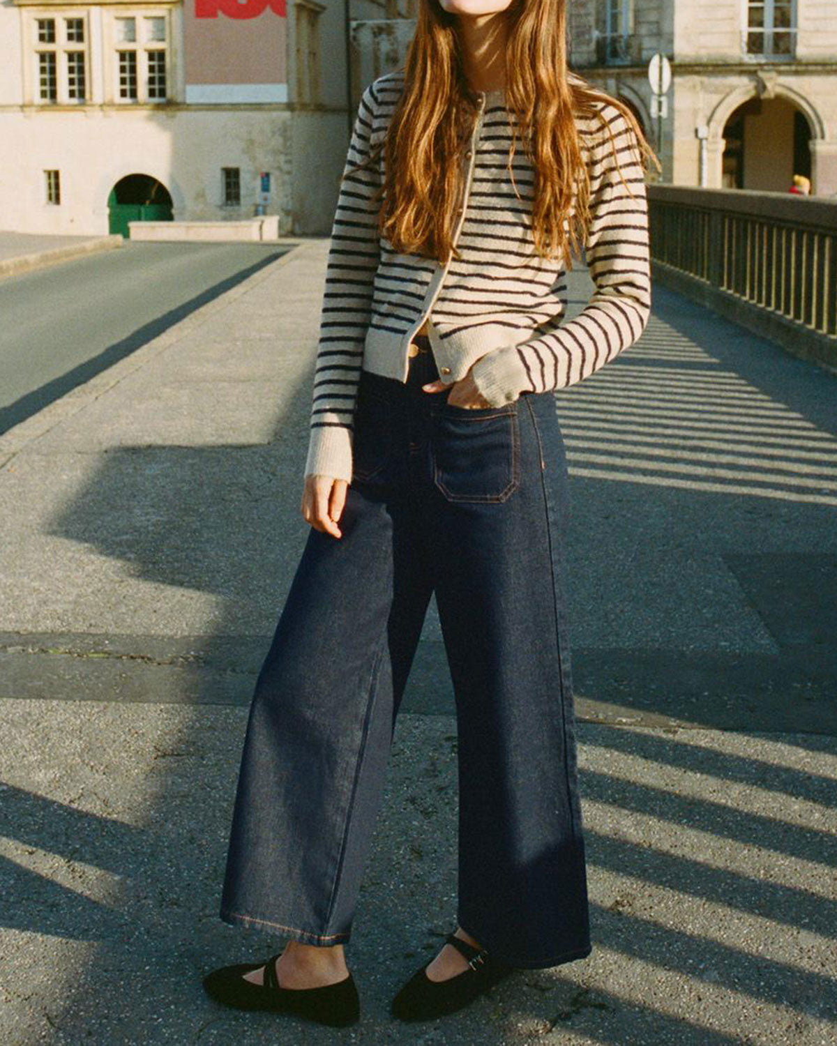 Women's Woolen Polyester Cardigan Tops - RIHOAS