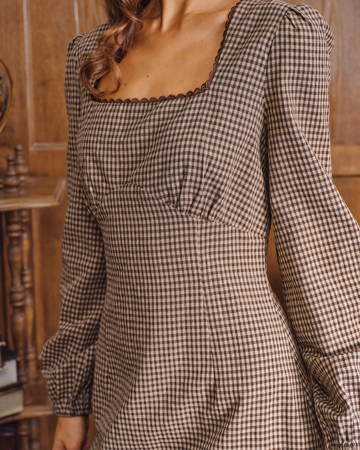 Women's Woven Cotton Mini Dress Dresses - RIHOAS