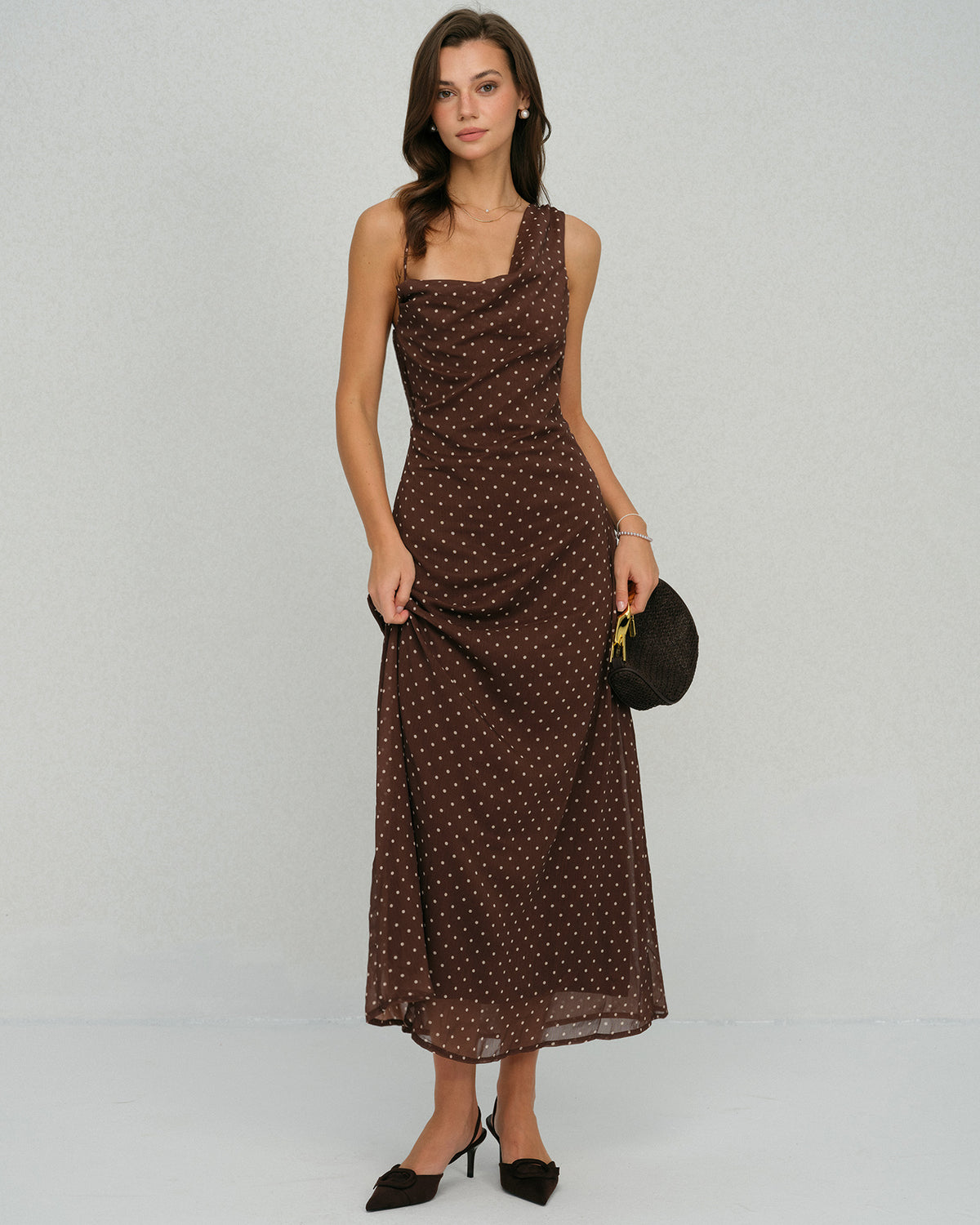 Women's Woven Polyester Maxi Dress Dresses - RIHOAS