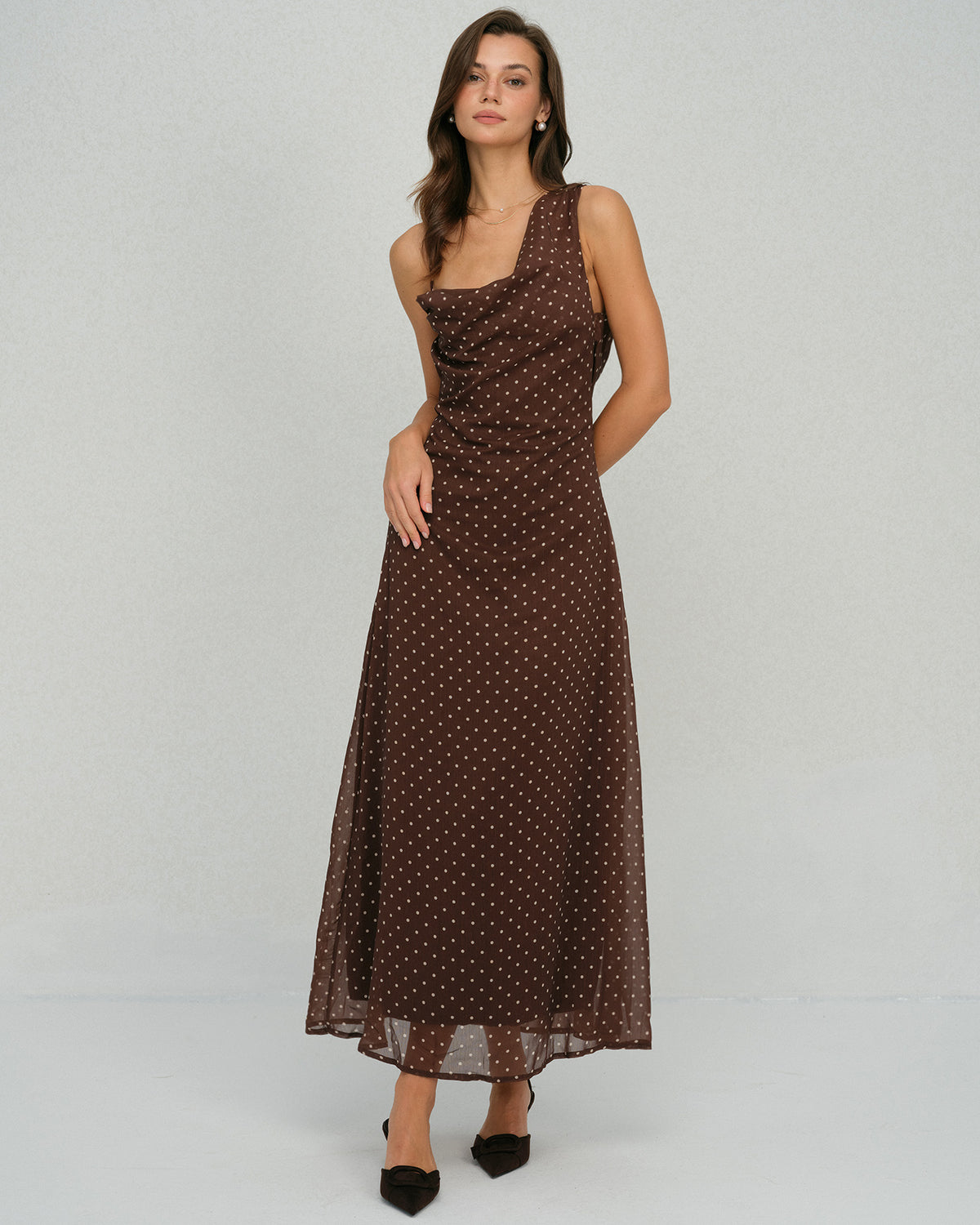 Women's Woven Polyester Maxi Dress Dresses - RIHOAS