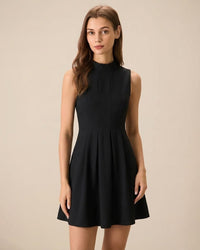 Women's Woven Polyester Mini Dress Dresses - RIHOAS