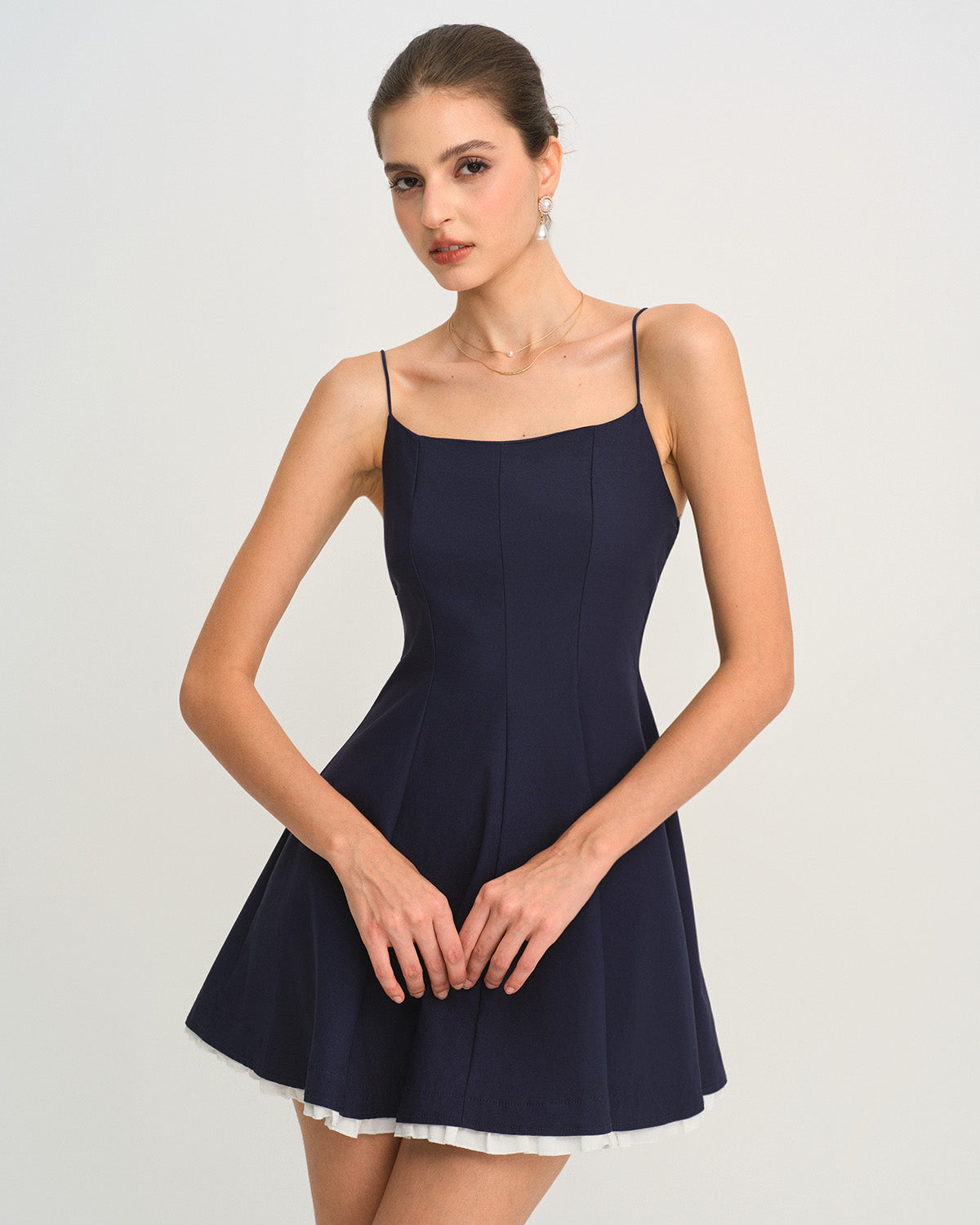 Women's Woven Polyester Mini Dress Dresses - RIHOAS