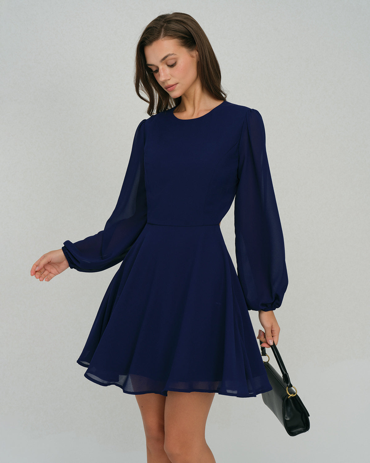 Women's Woven Polyester Mini Dress Dresses - RIHOAS