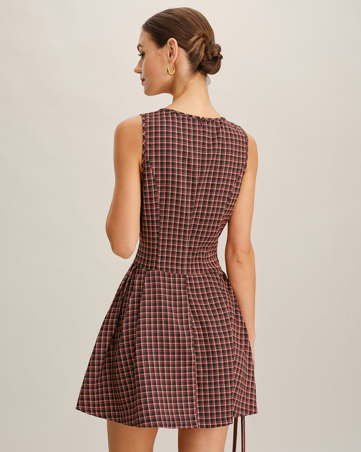 Women's Woven Polyester Mini Dress Dresses - RIHOAS