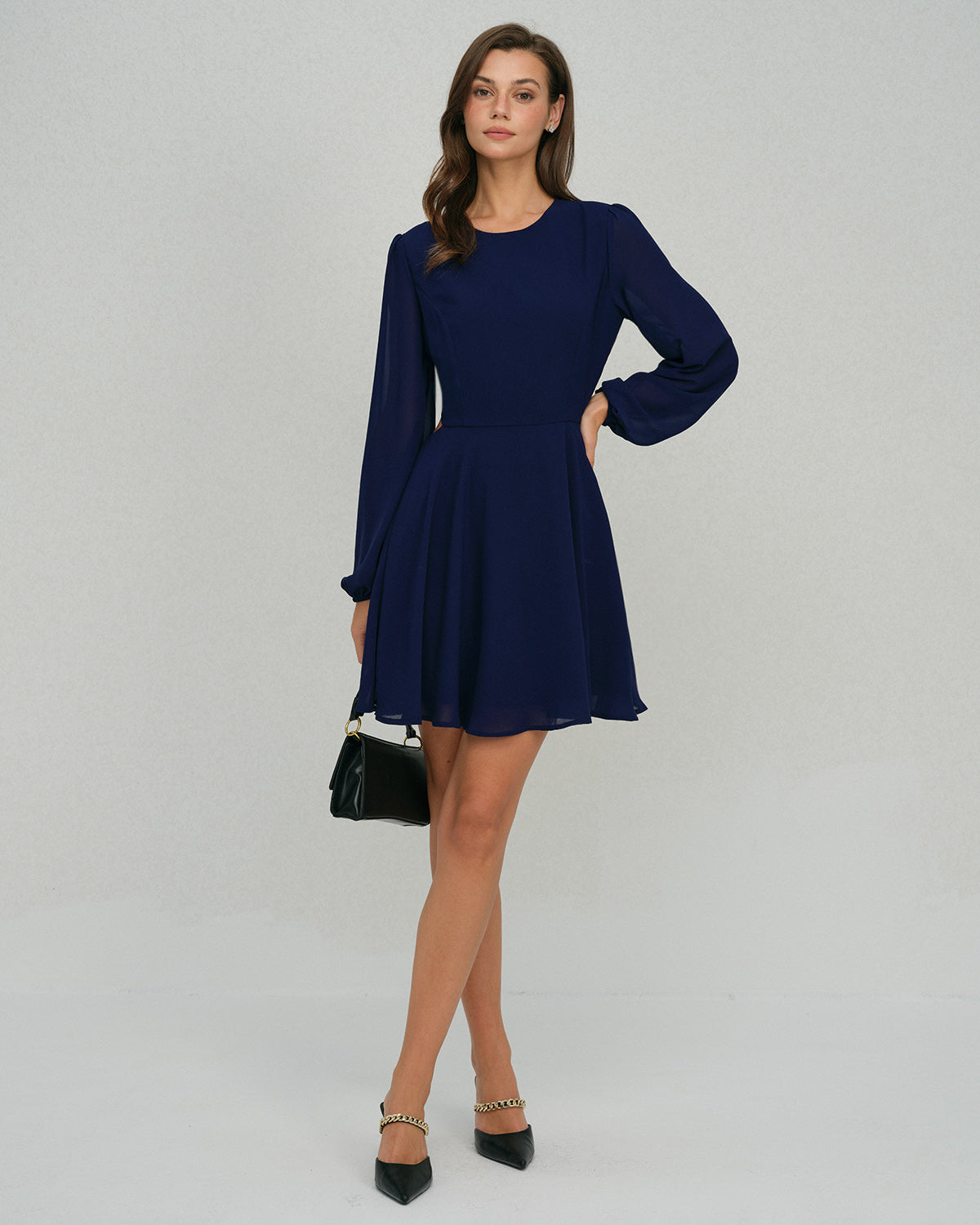 Women's Woven Polyester Mini Dress Dresses - RIHOAS