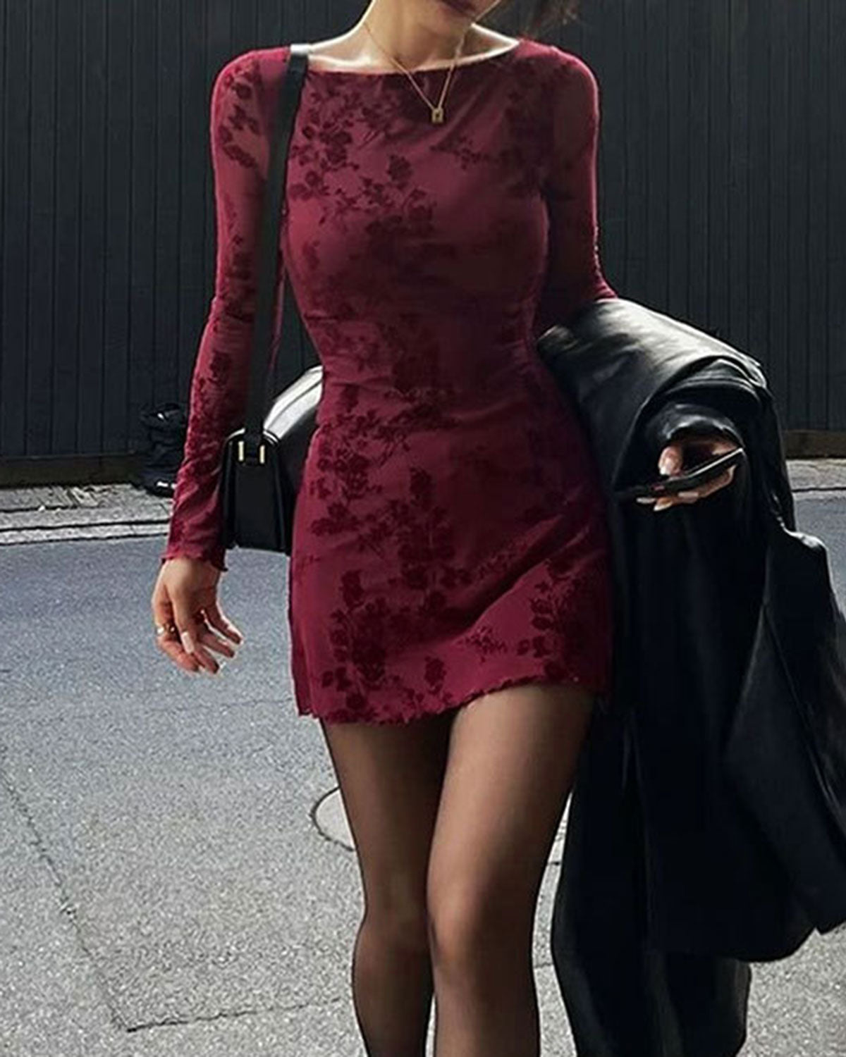 Women's Woven Polyester Mini Dresses Dresses - RIHOAS