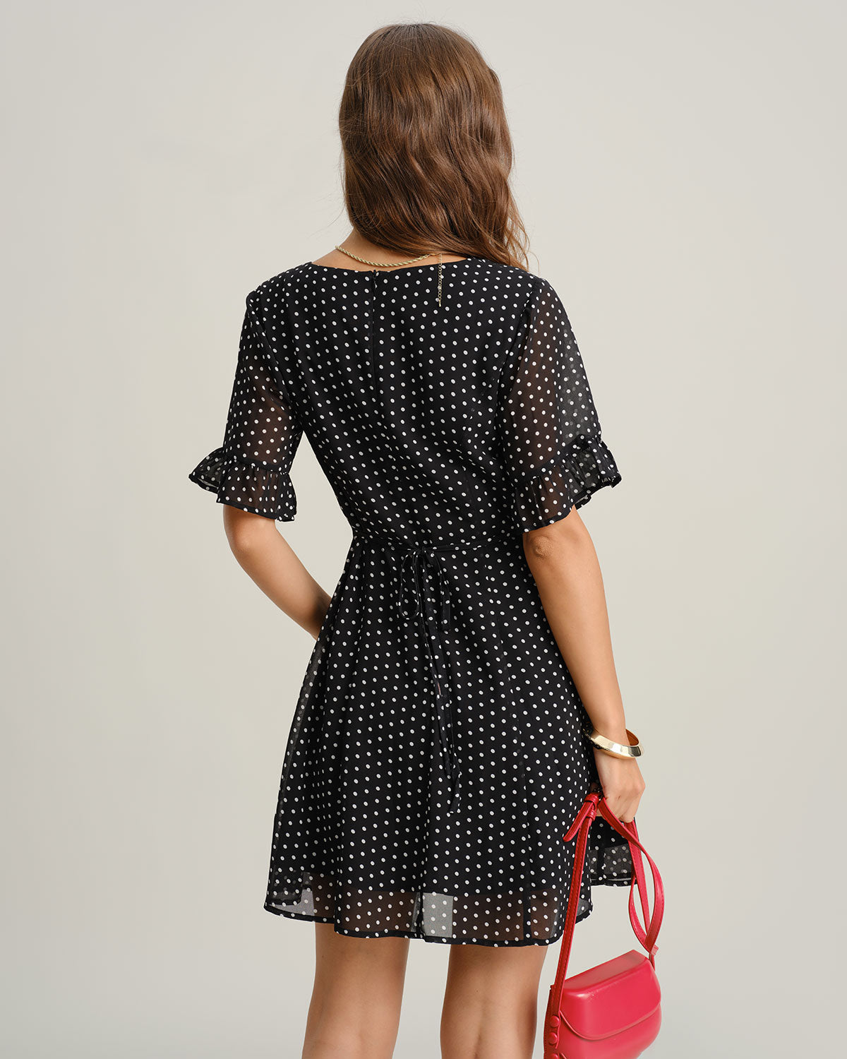 Women's Woven Polyester Mini Dresses Dresses - RIHOAS